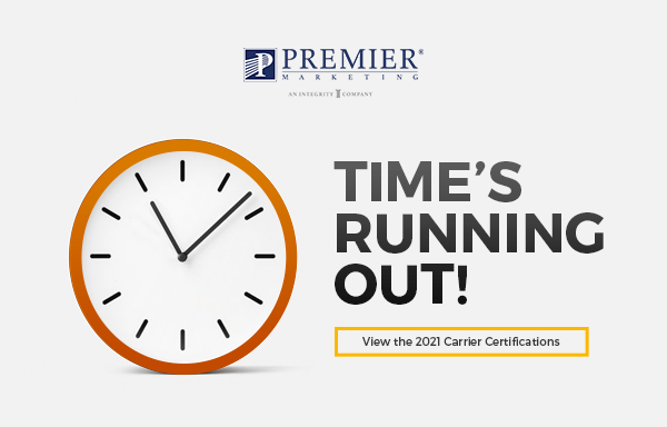 Premier Marketing | Time's running out!