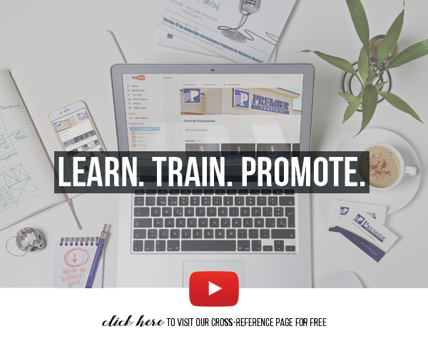 Learn. Train. Promote. (Click here) to visit our cross-reference page for free!