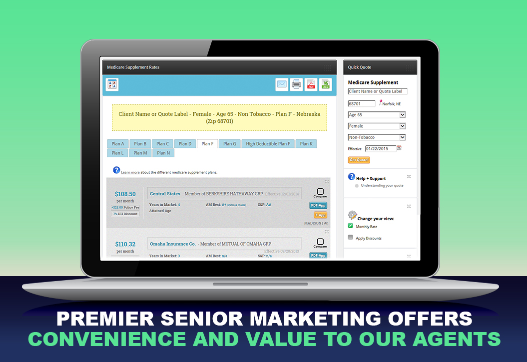 Premier Senior Marketing offers convenience and value to our agents
